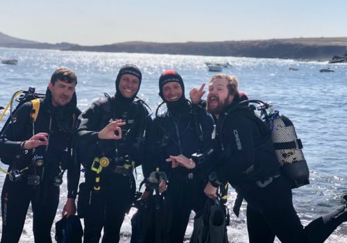 before diving gran canaria in tufia